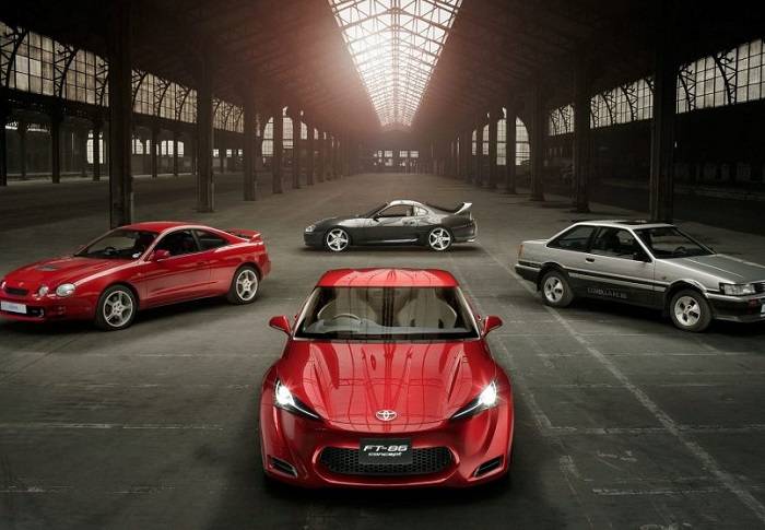Evolution of the Toyota Sports Car GT 86