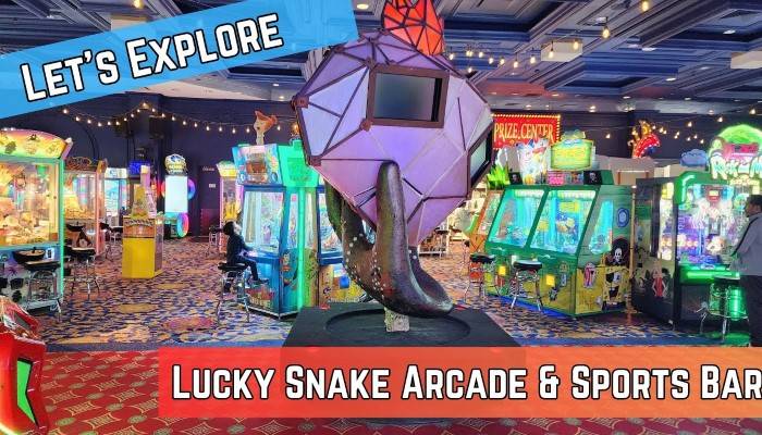 Sharing Your Lucky Snake Arcade Sports Bar at Showboat Photos