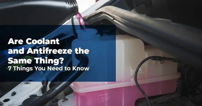 Are Coolant and Antifreeze the Same 1