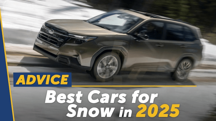 Top Cars for Snow in 2025