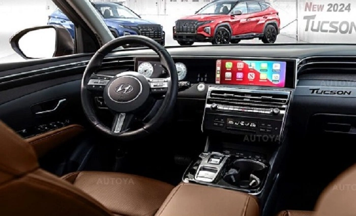 Overview of the 2024 Hyundai Tucson Interior 3